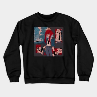 The Queen of the Waves Crewneck Sweatshirt